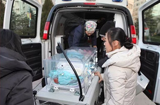榆中县妇婴监护型护送
